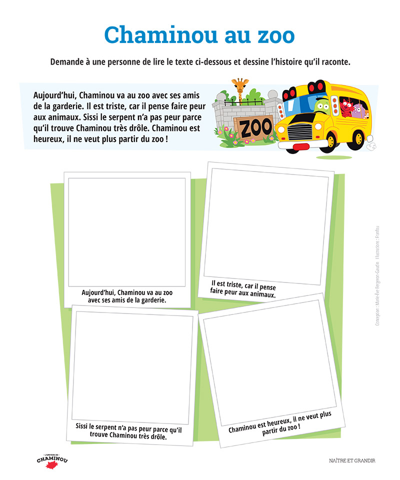 Chaminou au zoo