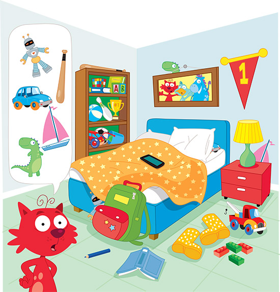 Jouets cachés