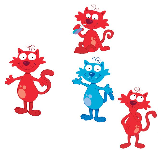 Où sont les chats rouges?