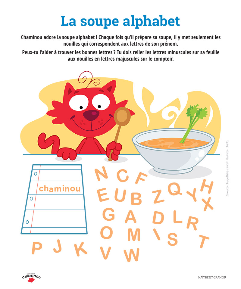 La soupe alphabet