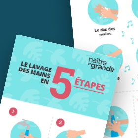 Le lavage des mains en 5 étapes