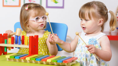 La musique, un jeu d'enfant!