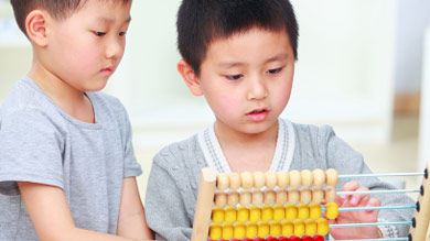 Développer la bosse des maths avant l'école