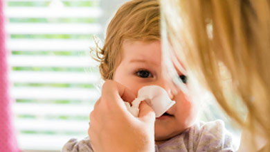 Infections respiratoires: bébés des villes, bébés des banlieues
