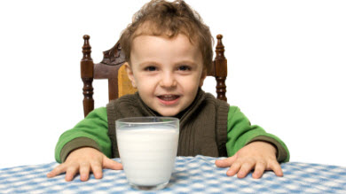 Anémie: pas trop vite avec le lait de vache