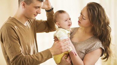Devenir parent n'est pas toujours synonyme de bien-être
