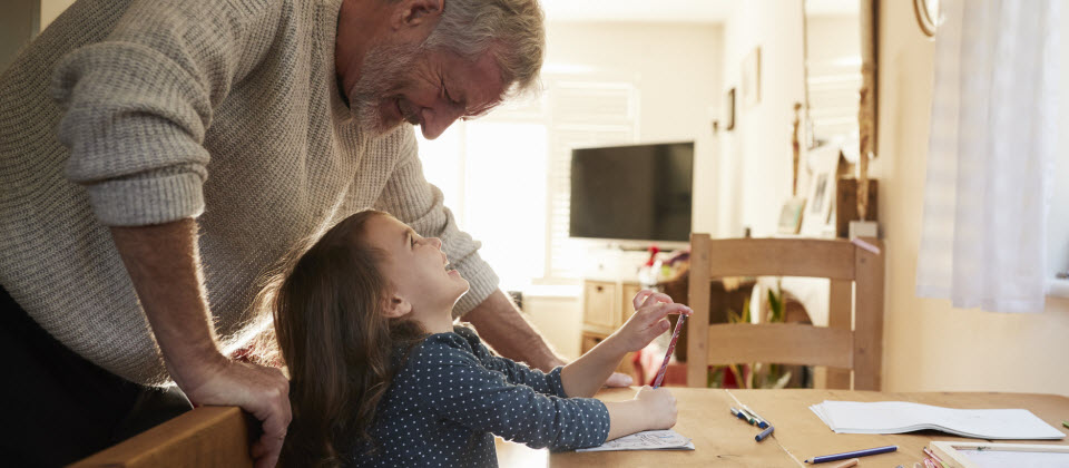 Parents et grands-parents sous un même toit
