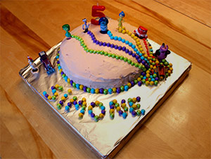 Quand le temps manque pour le gâteau d'anniversaire...