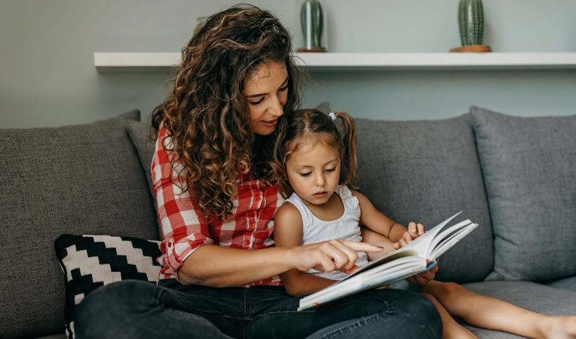 Faire la lecture à un enfant: 3 à 5 ans