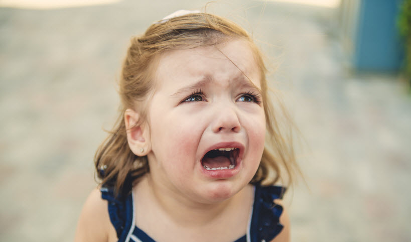 How to respond when your child is crying