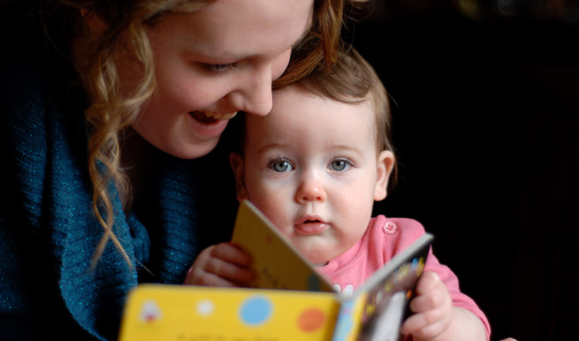 Introducing your baby to reading: 0–12 months