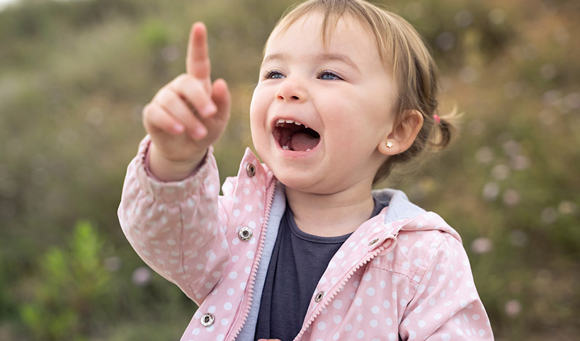 Language development in children aged 1 to 3