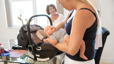 Articles pour bébés: la cause de nombreuses blessures