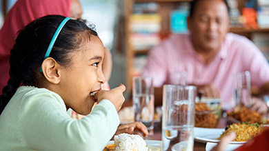 3 conditions pour respecter la faim de votre enfant