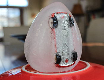 Balles de glace surprises!
