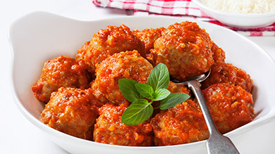 Boulettes à la sauce tomate