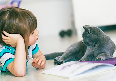 Chien, chat et cie: quel impact sur le bien-être des enfants?