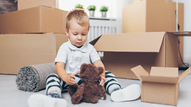 Déménagement et enfants: trucs pour faciliter la transition