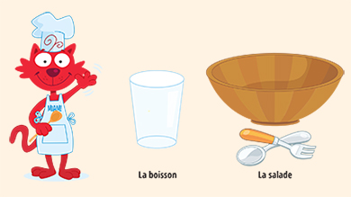 Dessine le menu