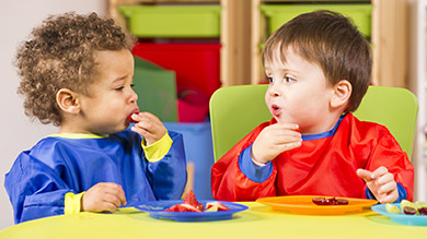 Mon enfant mange mieux à la garderie qu'à la maison