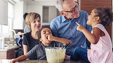 Être un beau-grand-parent: trouver sa place