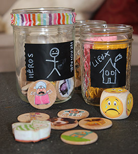 Jeu maison pour inventer des histoires en famille!