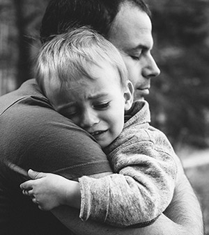 Mon fils, laisse monter les vagues