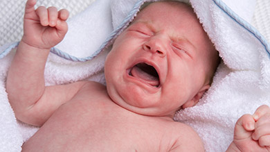 Les pleurs de bébé