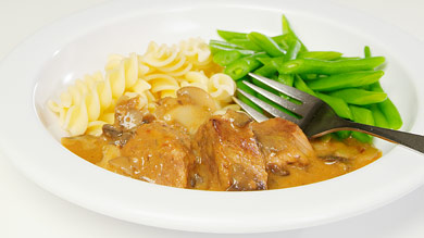 Boeuf Stroganov