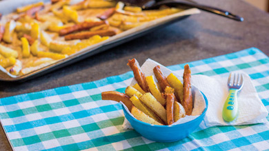 Trio de frites