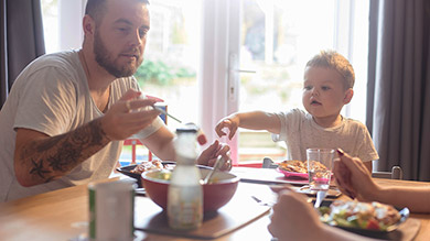Le partage des responsabilités au repas
