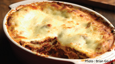 Lasagne aux haricots