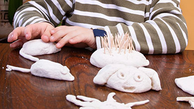 Figurines en pain
