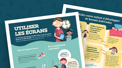 Utiliser les écrans: votre rôle comme parent