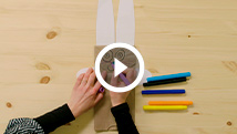 DIY- Lapin marionnette