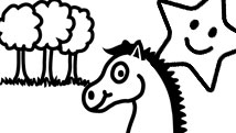 Picolo, le petit cheval
